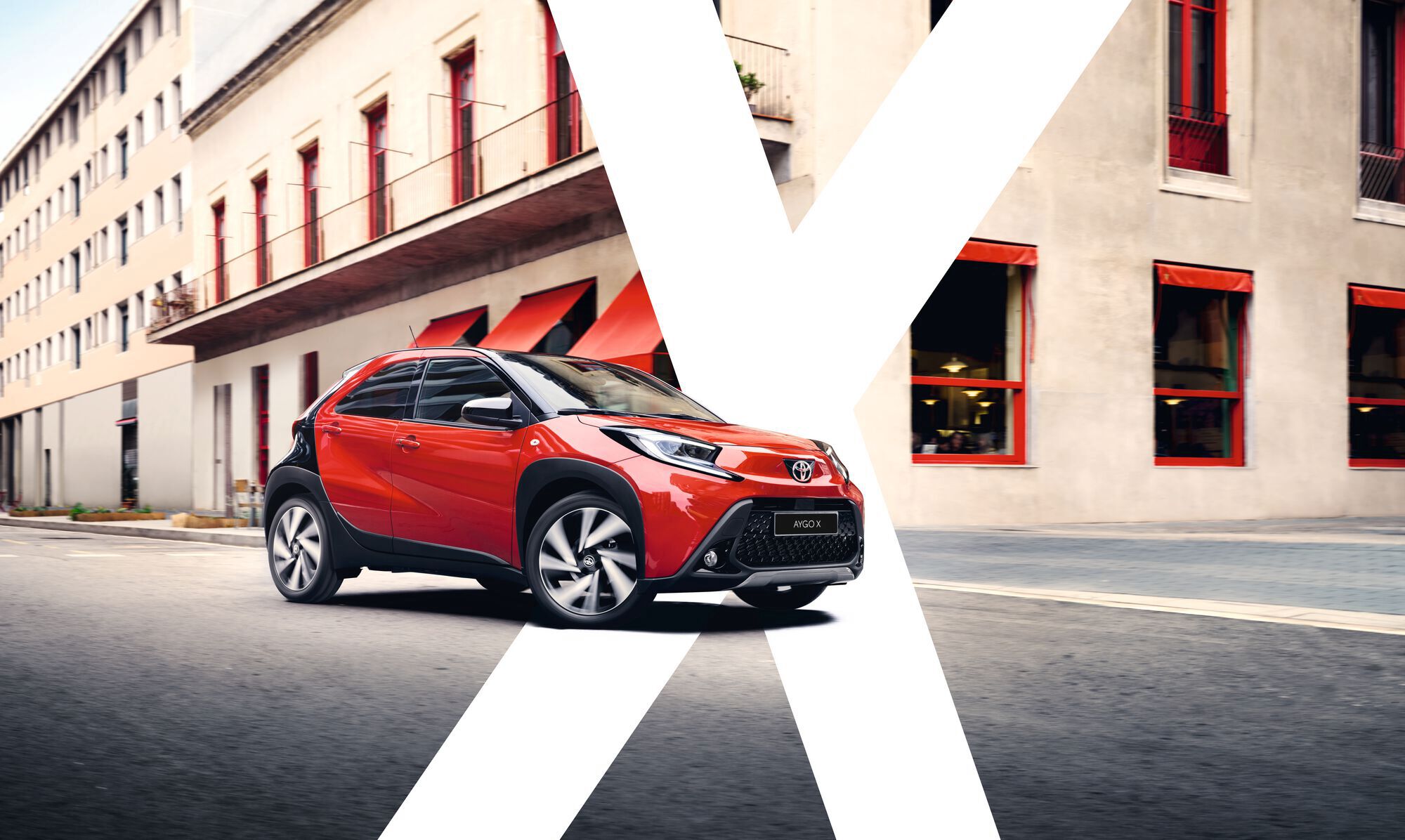 Toyota Aygo X Chili Red